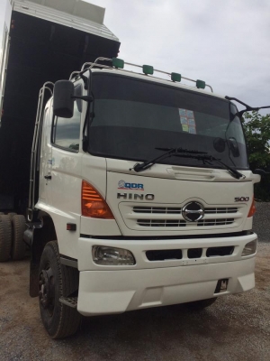 ขายรถสิบล้อ HINO Mega  320แรงปี48 ดั้มสามมิตร มีระบบลากพ่วง