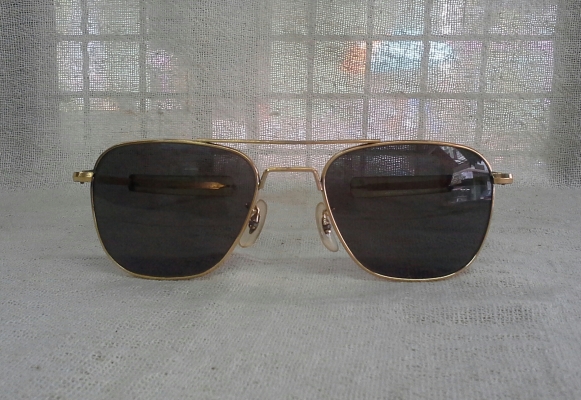 แว่นตาเสืออากาศยุค 60s  เก่าเก็บ!  ตัวเทพบุตร!  Original COMMAND / USA  23K  ไซซ์หล่อ!