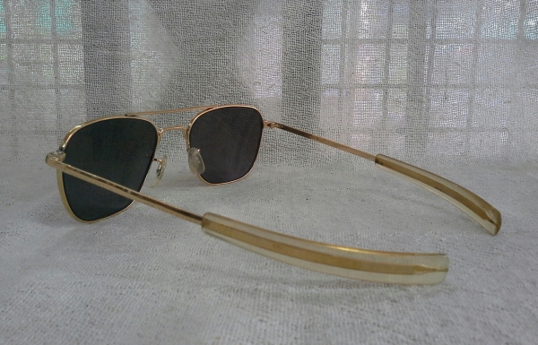 แว่นตาเสืออากาศยุค 60s  เก่าเก็บ!  ตัวเทพบุตร!  Original COMMAND / USA  23K  ไซซ์หล่อ!