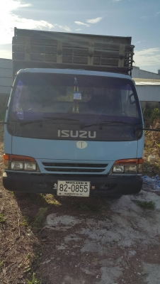 ISUZU-NPR.เครื่อง120.ฝาขาว.ยาว5เมตร..สภาพพร้อมใช้งาน.ราคา.385,000..