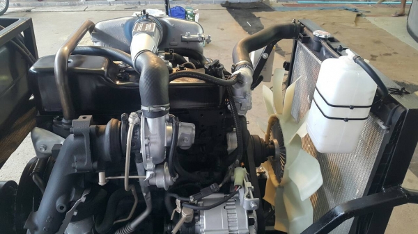 เครื่องสูบนํ้าขนาดใหญ่ประกอบใหม่ แรงๆแต่ประหยัดมาก