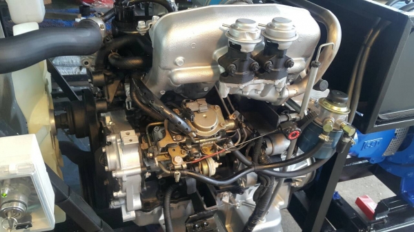 เครื่องสูบนํ้าขนาดใหญ่ประกอบใหม่ แรงๆแต่ประหยัดมาก