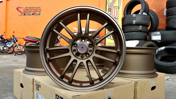 TE37 CE28-N RE30 ขอบ18 5H100 ใส่ ALTIS,PRIUS,SUBARU