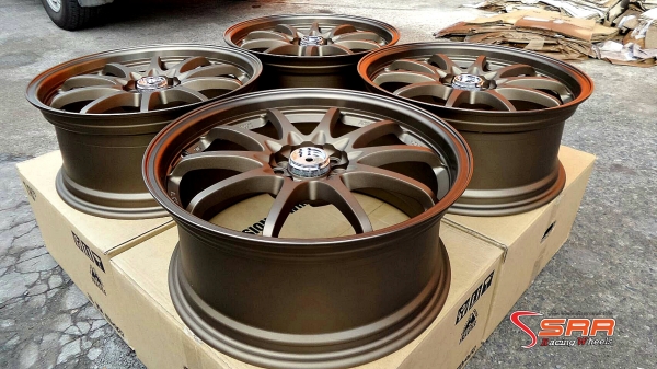 TE37 CE28-N RE30 ขอบ18 5H100 ใส่ ALTIS,PRIUS,SUBARU