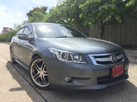 honda accord 2.4el navi สีเทาดำ ปี 2008 รถสวยมีเสน่ห์ น่าใช้