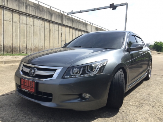 honda accord 2.4el navi สีเทาดำ ปี 2008 รถสวยมีเสน่ห์ น่าใช้
