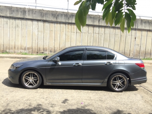 honda accord 2.4el navi สีเทาดำ ปี 2008 รถสวยมีเสน่ห์ น่าใช้