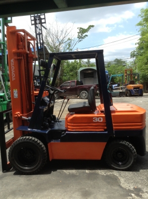 +++ ขายโฟล์คลิฟท์ FD30 ขนาด 3 ตัน เครื่องยนต์ดีเซล เสาพิเศษ 6 เมตร 3 ท่อน เกียร์ธรรมดา ยางตันใหม่ล้อหน้าคู่ +++ ขายโฟล์คลิฟท์ FD30 ขนาด 3 ตัน เครื่องยนต์ดีเซล เสาพิเศษ 6 เมตร 3 ท่อน เกียร์ธรรมดา ยางตันใหม่ล้อหน้าคู่