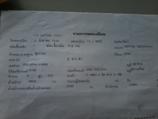 ขายHINO 6 ล้อบรรทุกตู้คอนเทนเนอร์ รถแก๊ส สนใจติดต่อสุพัตร แสนไท 081-1913257 ขายHINO 6 ล้อบรรทุกตู้คอนเทนเนอร์ รถแก๊ส สนใจติดต่อสุพัตร แสนไท 081-1913257