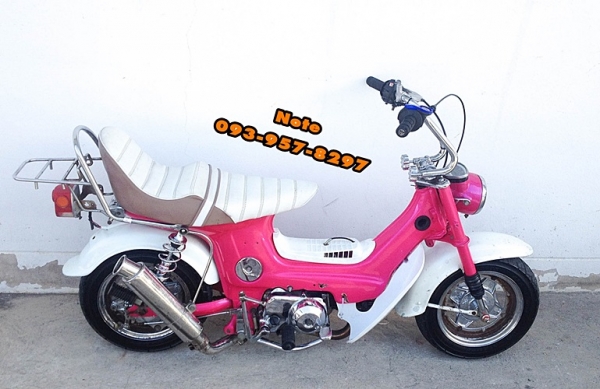 ‪#&lrm;ขายชาลี‬ ญี่ปุ่นแท้ๆ ‪#&lrm;Honda‬ ‪#&lrm;Chaly‬ ราคาพิเศษ 14,500 บาท ✅เครื่องเดิมชุบเงาๆ ✅ท่อชุบสวยๆเสียงไม่ดังนุ่มๆ ✅บังโคลนหน้า-หลังเหล็กสีขาวประกายเงิน ✅โช๊คหน้าตัดแกนโหลด 2 นิ้ว ปลอกเกียวล่างใหม่ ✅โช๊คหลัง OKD 275mm. ของใหม่แกะกล่อง ✅บังลมใหม่