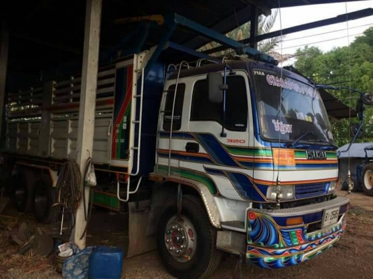 ISUZU DECA FXZ 270 ยูโร1 ดั้ม พ่วง แม่+ลูก 3 เพลา สภาพสวย ๆ