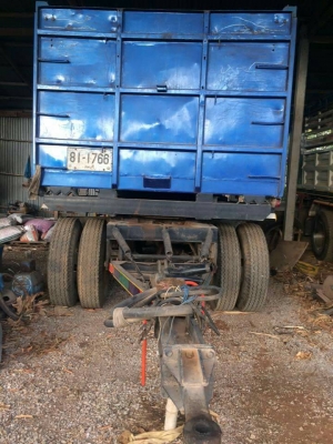 ISUZU DECA FXZ 270 ยูโร1 ดั้ม พ่วง แม่+ลูก 3 เพลา สภาพสวย ๆ