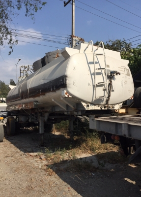 ขายครับถังน้ำมันอลูมิเนียม เก่าจากญี่ปุ่น ยกใส่6ล้อ สิบล้อได้ 18000ลิตร 6 ช่อง