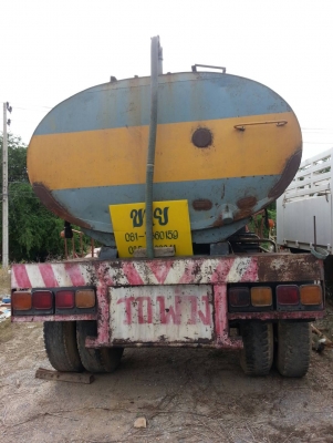 ขายหางพ่วง2เพลาพร้อมแท้งค์ ตามสภาพ ความจุถัง15,000ลิตร