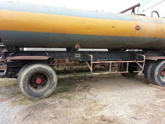 ขายหางพ่วง2เพลาพร้อมแท้งค์ ตามสภาพ ความจุถัง15,000ลิตร