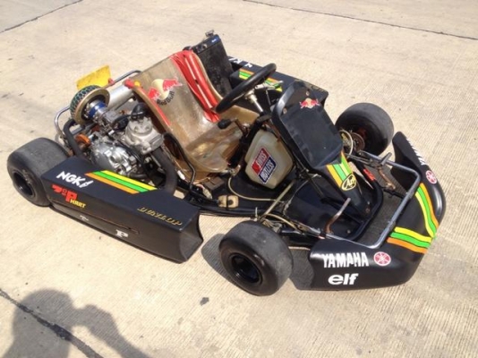 โคคาร์ท125cc2จังหวะเครื่องดีมีของแต่งตามรูป ยี่ห้อYamaha เป็นรถนำเข้ามาจากญี่ปุ่นเครื่องyamaha125cc2จังหวะ5เกียร์มาจากยุ่น