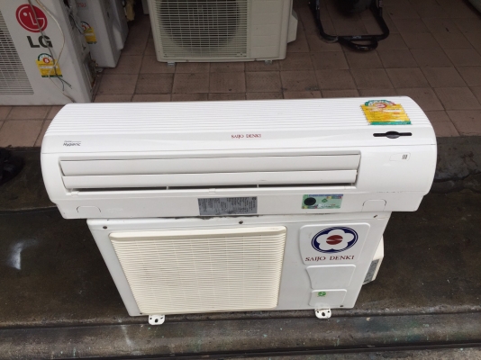 **** ขายแอร์ SAIJO DENKI 9000 BTU สภาพดี ****