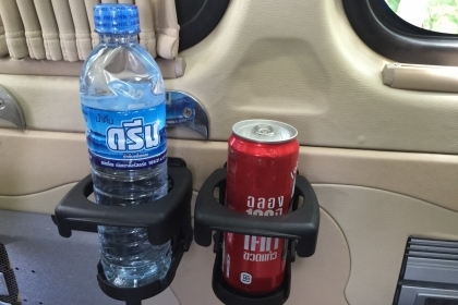 ที่วางแก้วน้ำในรถแบบพับได้ ,ตลับวางแก้วน้ำและ ขวดน้ำ