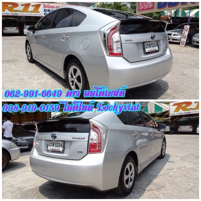 TOYOTA PRIUS 1.8 HYBIRD เกียร์AT ปี 2014 โทร 062-991-6649 ดาวออโต้เบสท์