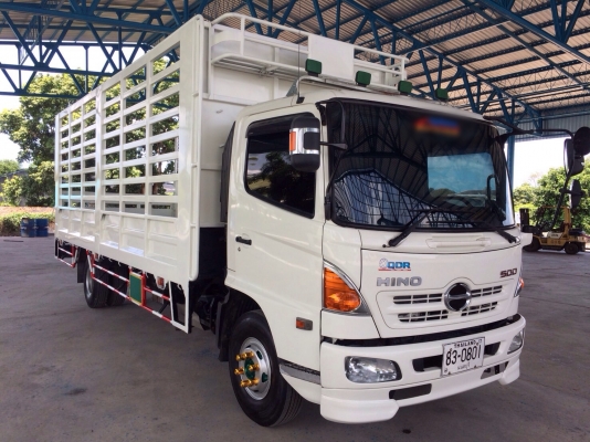 ขายรถบรรทุกหกล้อ HINO FC9J เครื่อง 175 แรง ปี 57 ช่วงยาว 6.50 เมตร ไมค์แท้ 40,000