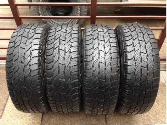 ยาง All Cooper AT3 เบอร์ 265 75 16 กลางปี13 ดอกเต็ม ใช้กันยาว ราคาไม่แพง