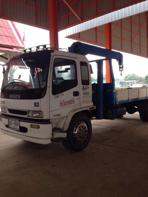 ต้องการขายรถ 6 ล้อติดเครน 3 ตัน ยูโรทู ปี 47