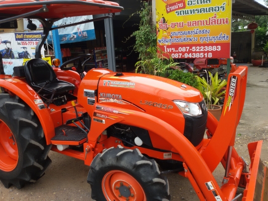 ปัญญาแทรคเตอร์..จัดมาให้ครับ ด่วน!!!คูโบต้า L3608SP พร้อมใบมีดคานบนSD160 พร้อมผานใหม่ 6&times;22 รถไร่ สภาพเดิมๆ เล่มทะเบียนพร้อม จัดส่ง อ.ตะพานหิน จ.พิจิตร