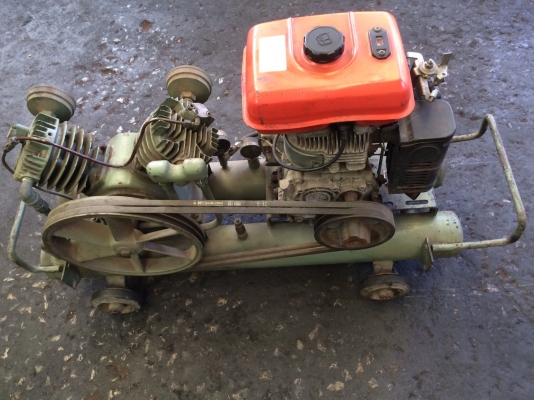 ขายด่วน!!เครื่องปั๊มลม MEJI มิซุบิชิ เก่าญี่ปุ่น สภาพดีมาก!!