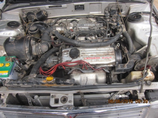 Mitsubishi Champ เกียร์โอโต้ ติดแก๊สแล้ว ถูกๆ 2900