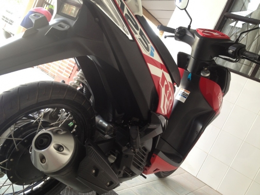 Mio125i รถบ้าน ใช้น้อย วิ่ง8000 ปลายปี57 (ของแถม 4 รายการ)