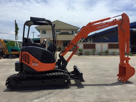 รุ่นใหม่ HITACHI ZX35U บูมยาว นำเข้า มือสองญี่ปุ่น