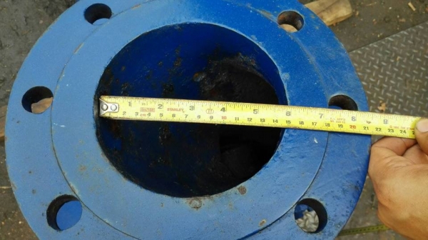 **ขอบคุณผู้ซื้อ&amp;พี่เสือครับ!!** หัวปั้มน้ำหอยโข่ง S.S. PUMP ใบทองเหลือง เข้า 8"- 6" สภาพสวยมาดูมาเทสก่อนได้ครับ