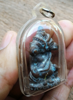 พระพิฆเนศสองเศียรองค์ใหญ่ ของเก่าหายาก มีคราบเก่า พระผู้ประทานความสำเร็จ ขจัดอุปสรรค เนื้อโลหะพิเศษเก่า สวยมากๆ