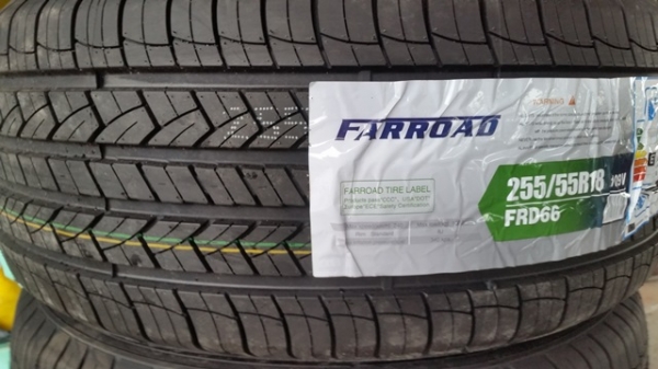 ขายยางใหม่ 255/55/18 ปี 16 FARROAD 1/เส้น 2700