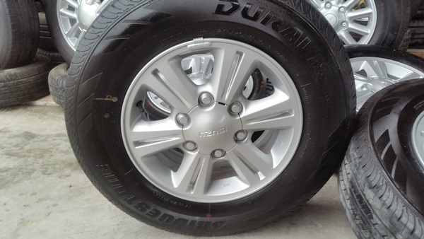 ขายล้อป้ายแดงISUZU ALL NEW DMAX ขอบ 15  4 ล้อ