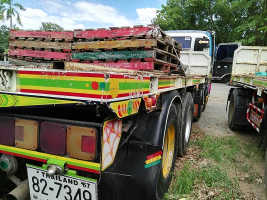 24ล้อแม่-ลูก...360แรง ISUZU GIGA..พื้นเรียบ สวย พร้อมใช้ เล่มพร้อม