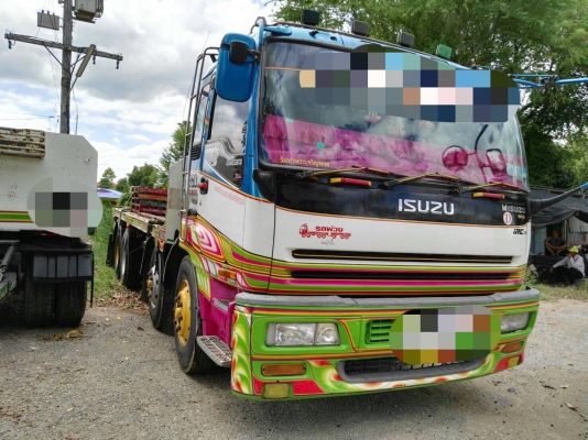 24ล้อแม่-ลูก...360แรง ISUZU GIGA..พื้นเรียบ สวย พร้อมใช้ เล่มพร้อม