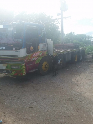 24ล้อแม่-ลูก...360แรง ISUZU GIGA..พื้นเรียบ สวย พร้อมใช้ เล่มพร้อม