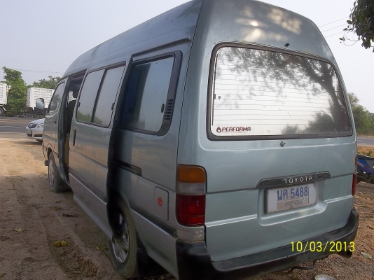 ขายรถตุ้หลังคาสูง ปี39   เบนซิล-แก๊ซLPG