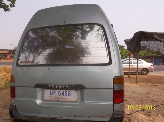 ขายรถตุ้หลังคาสูง ปี39   เบนซิล-แก๊ซLPG