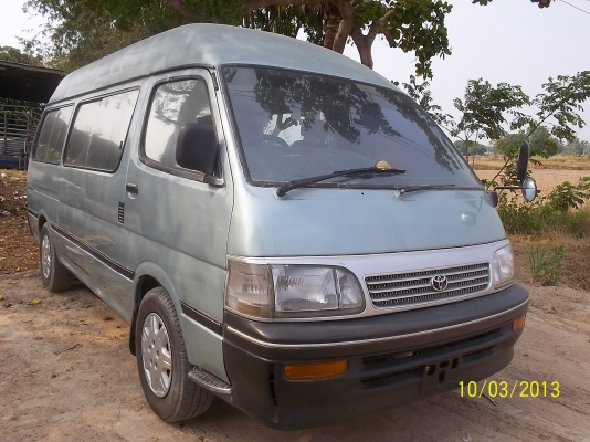 ขายรถตุ้หลังคาสูง ปี39   เบนซิล-แก๊ซLPG