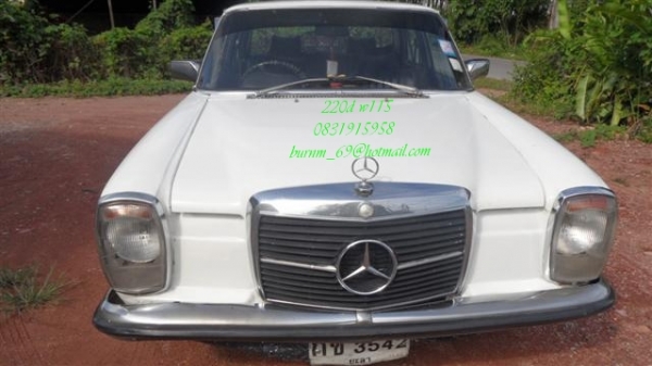 เบนซ์220D W115 ทับ8ตาตัั้ง และ 280S W108 คลาสสิคตาตั๊กแตน ราคาเบาๆ