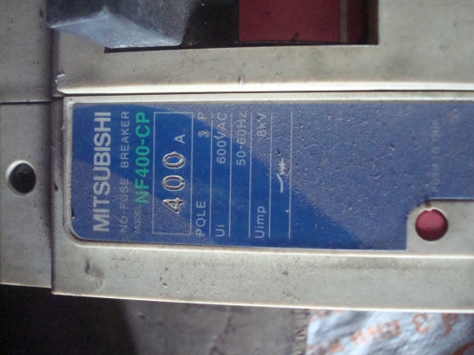 ขายเบรกเกอร์ MITSUBISHI 400A ขายเบรกเกอร์ MITSUBISHI 400A