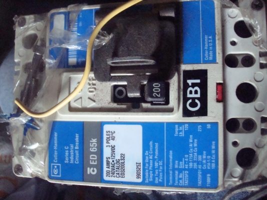 ขายเบรกเกอร์Cutter Hammer  200A