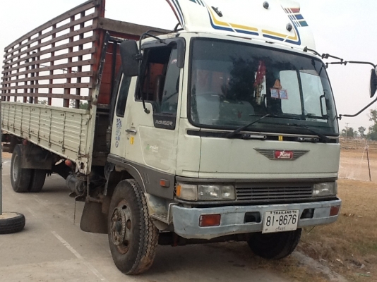 ขาย6ล้อ HINO 195แรงยาว7.20เมตร ยาง900 เอกสารพร้อมถูกๆ
