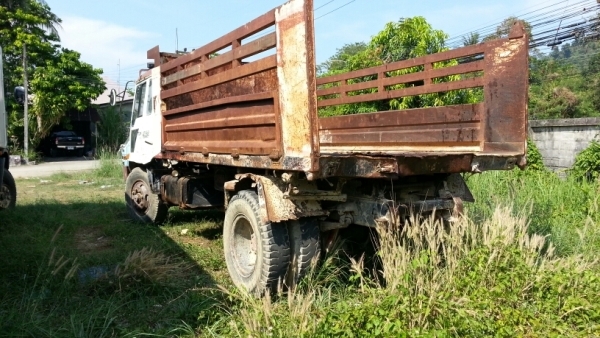 รถบรรทุก 6 ล้อดั๊มพ์  ยี่ห้อ MITSUBISHI รุ่น FUSO
