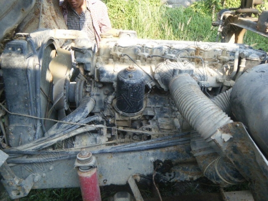 รถบรรทุก 6 ล้อดั๊มพ์  ยี่ห้อ MITSUBISHI รุ่น FUSO