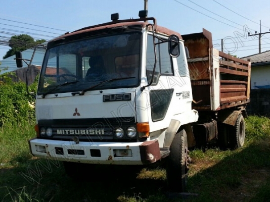 รถบรรทุก 6 ล้อดั๊มพ์  ยี่ห้อ MITSUBISHI รุ่น FUSO