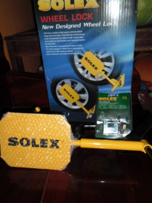 ขายที่ล๊อคล้อ solex
