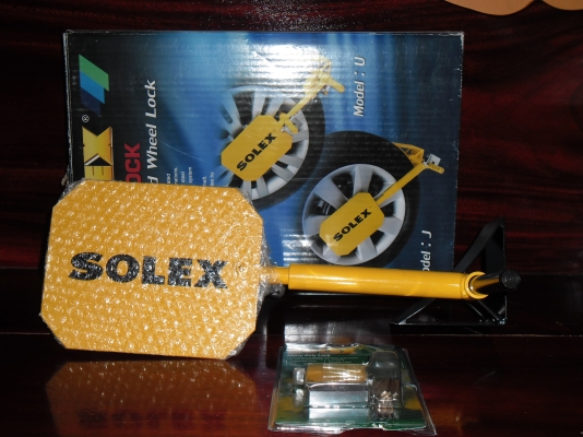 ขายที่ล๊อคล้อ solex